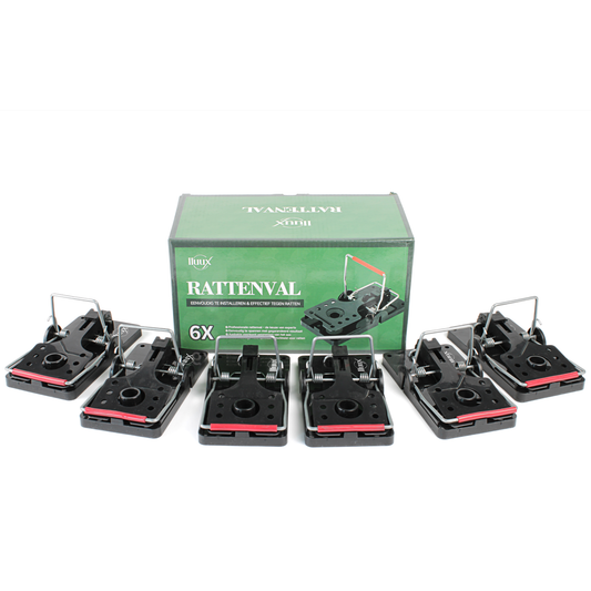 lluux - Rattenval - Rattenklem - 6 stuks