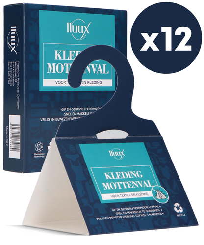 Mottenval Set van 12 stuks
