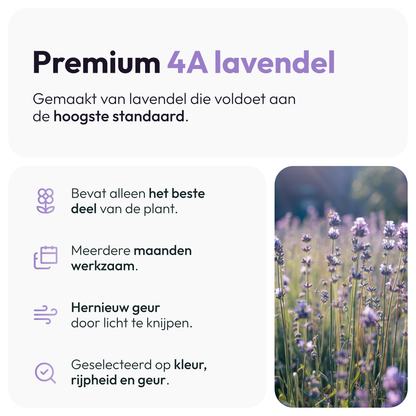 lluux - 16 x6g Lavendel Geurzakjes