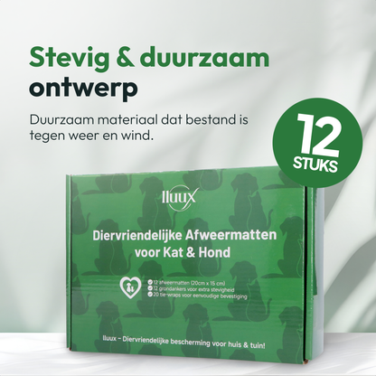 Kattenverjager voor Tuin 12 stuks