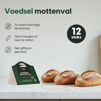 Mottenval voor Keuken 12 Stuks