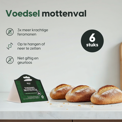 Mottenval voor Keuken 6 Stuks