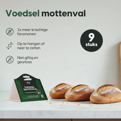 Mottenval voor Keuken 9 Stuks