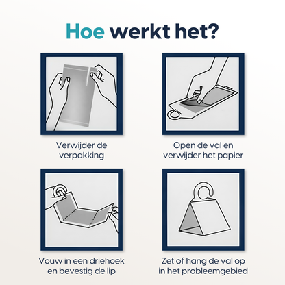 Mottenval Set van 18 stuks