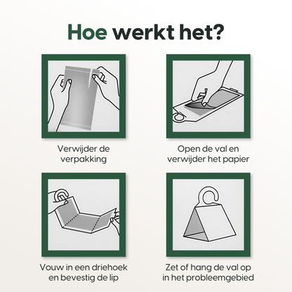 Mottenval voor Keuken 6 Stuks