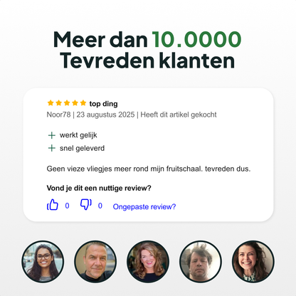 Fruitvliegjes Vanger 6 Stuks